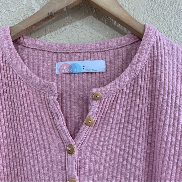 Free People Beach Love on Mist Pink Dress Size Small - Picture 6 of 10